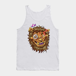 Crazy Lion Tank Top